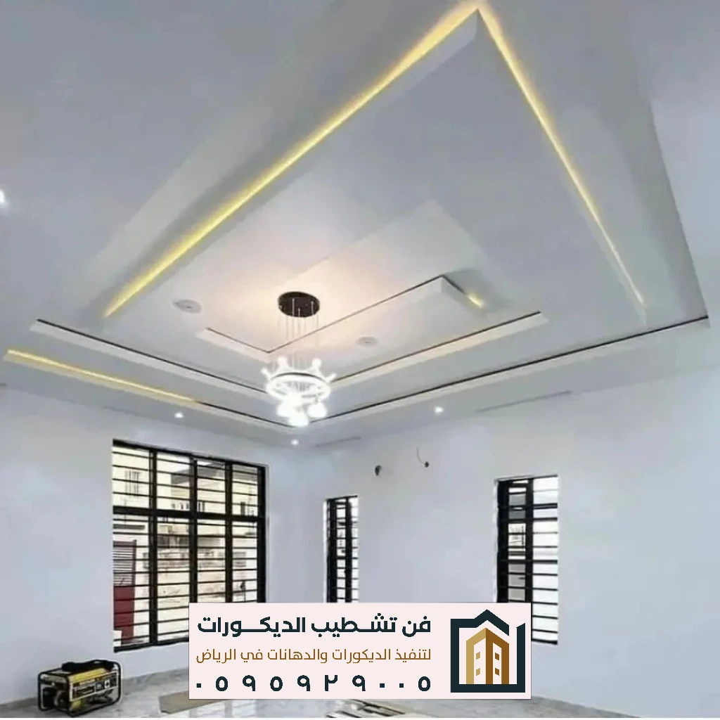 أفضل فني جبس بورد للأعمال السكنية بالرياض
