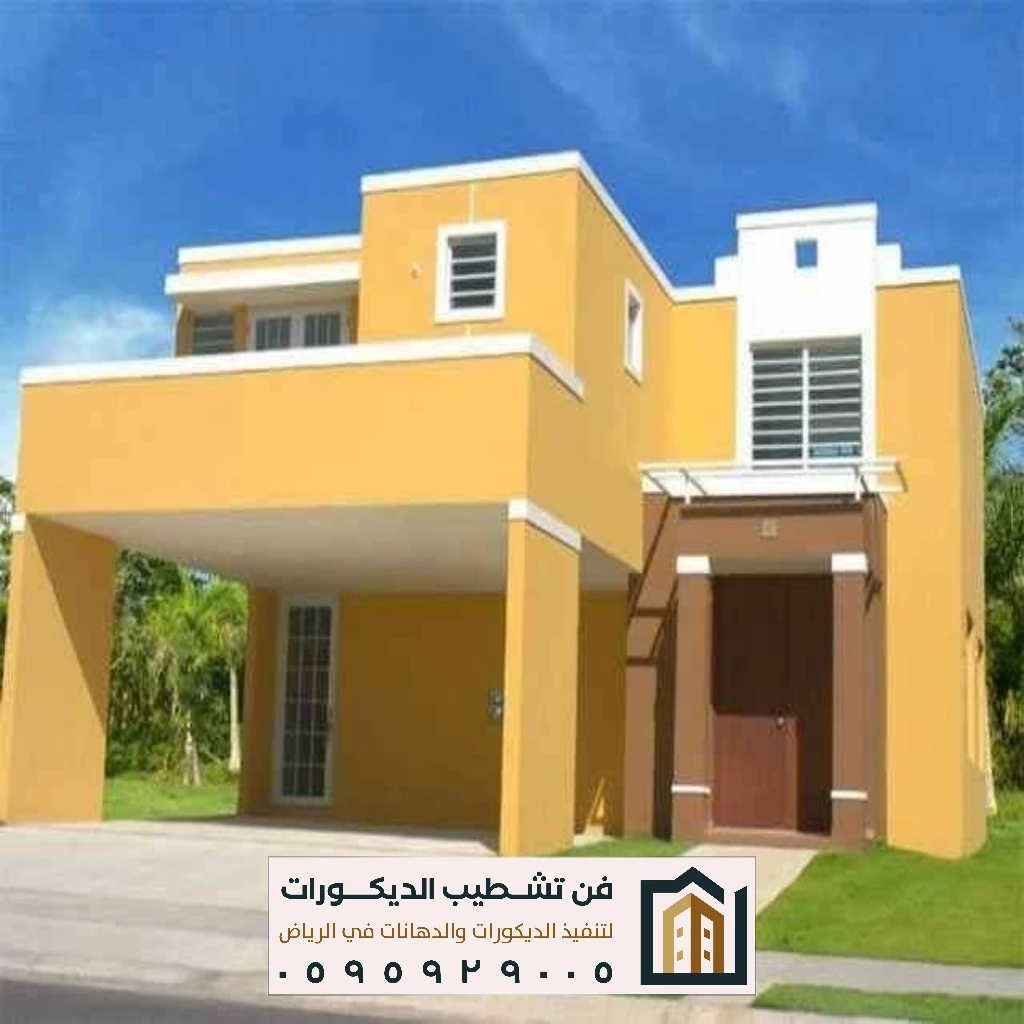 تكلفة دهان واجهات خارجية بالرياض